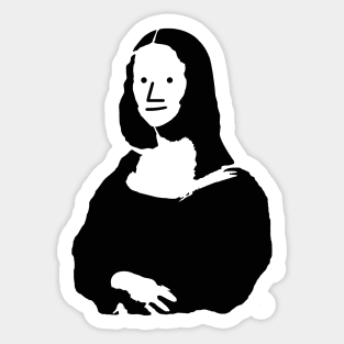 NPC Mona Lisa Sticker